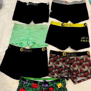 7 Pairs of Women’s Ethika Staple Shorts